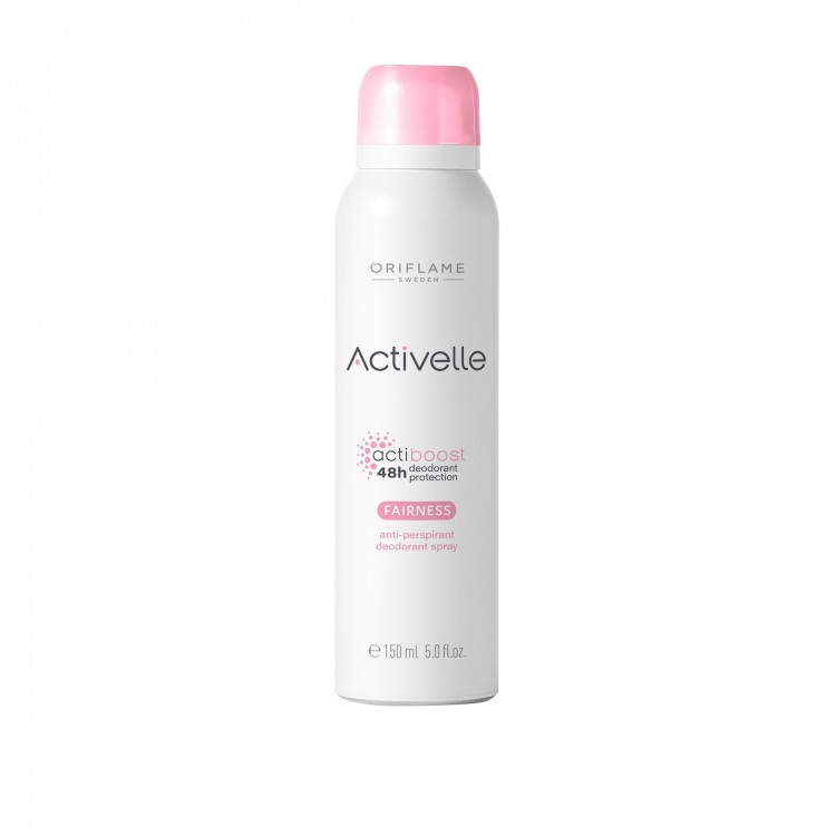 Спрей дезодорант-антиперспирант с осветляющим эффектом Activelle