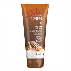 XXL Восстанавливающий увлажняющий крем для рук с маслом какао и витамином Е 