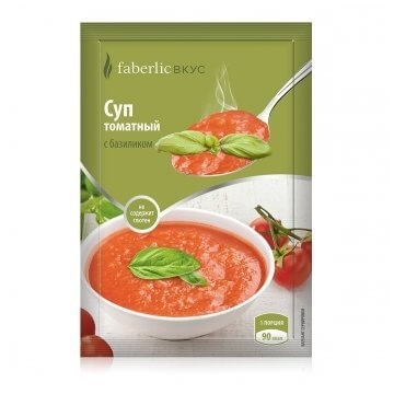 Суп  томатный с базиликом