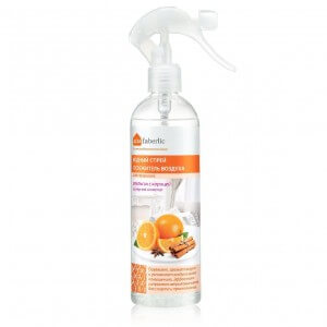 Водный спрей-освежитель воздуха Апельсин с корицей 