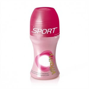 Дезодорант-антиперспирант с шариковым аппликатором Avon Sport Vitality 