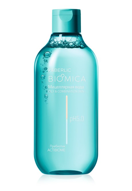 Мицеллярная вода для жирной и комбинированной кожиFaberlic BioMica