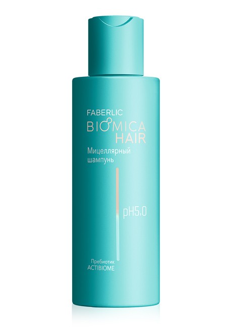 Мицеллярный шампунь для чувствительной кожи головы Faberlic BioMica
