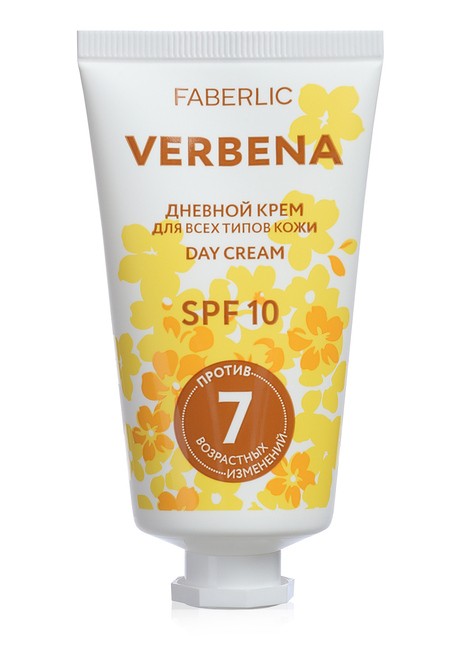 Дневной крем для всех типов кожи SPF 10 Verbena