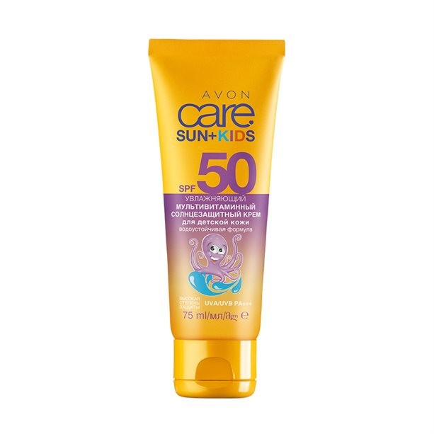 Мультивитаминный солнцезащитный крем для детской кожи  SPF 50