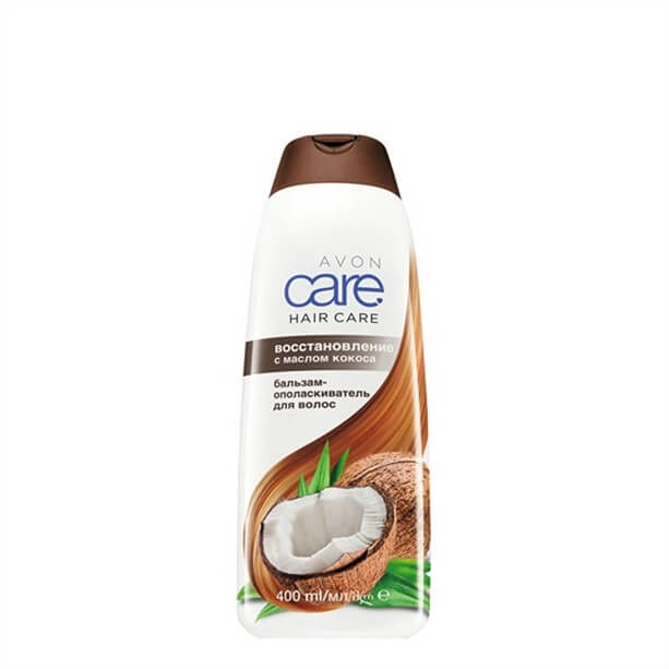 Бальзам-ополаскиватель для волос с маслом кокоса Восстановление Avon Care