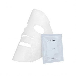 Восстанавливающая тканевая маска для лицпа NovAge 