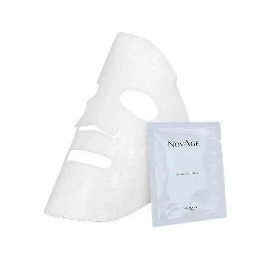 Восстанавливающая тканевая маска для лицпа NovAge